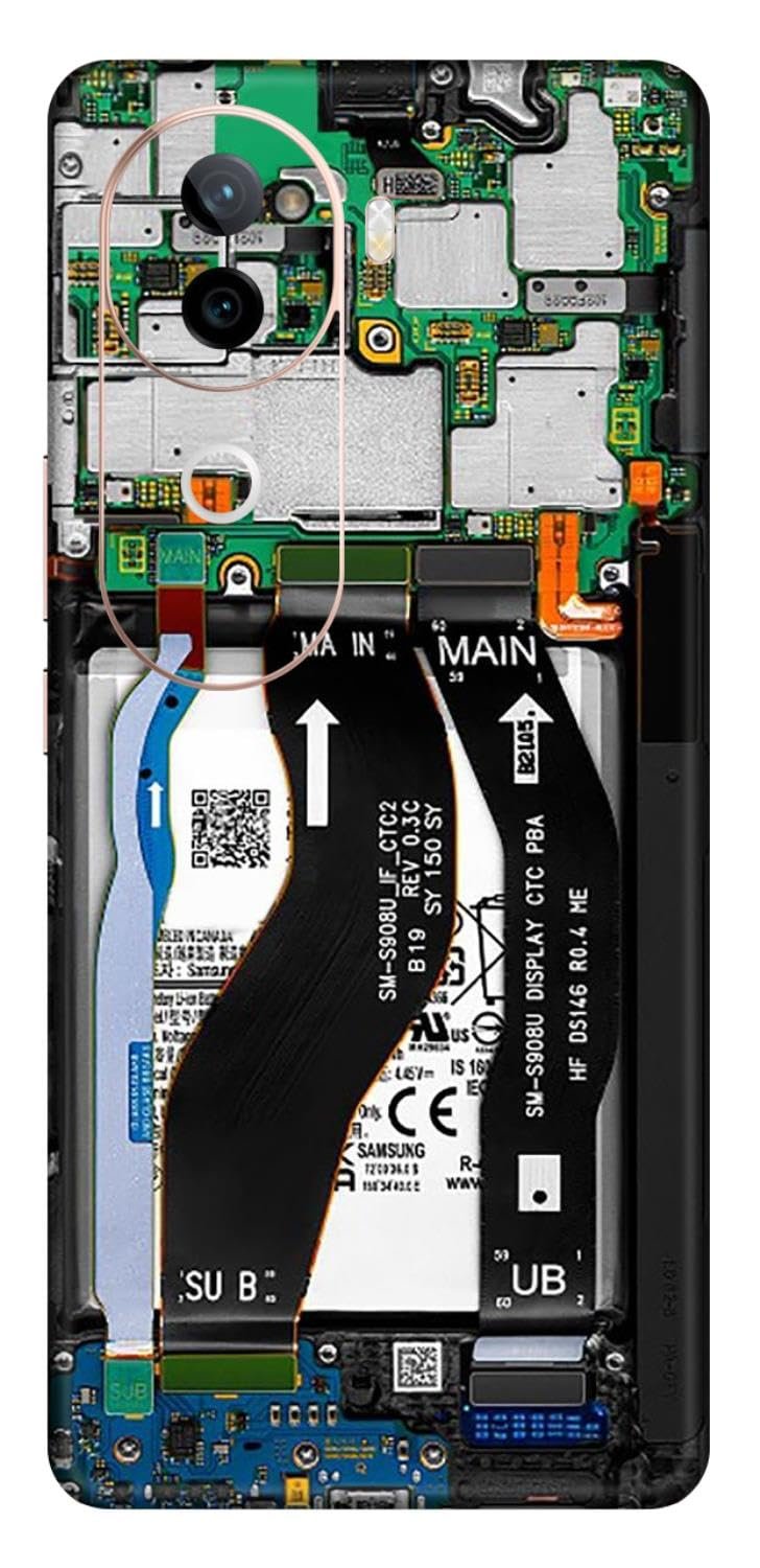 WRAP CRAFT Mobile Skins Compatible with IQOO Z9s 5G Skin iQOO Z9s 5G