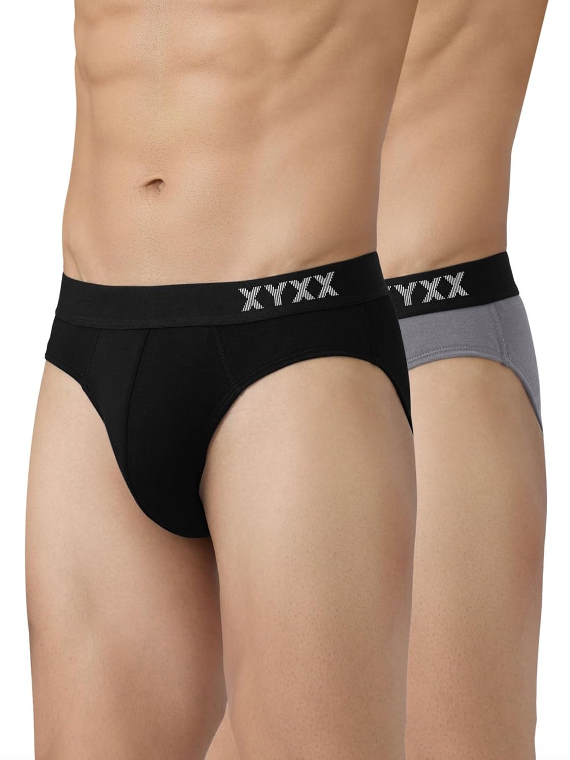 XYXX Men's Cotton Regular Solid Brief Jockey Men’s Super Combed Cotton Briefs