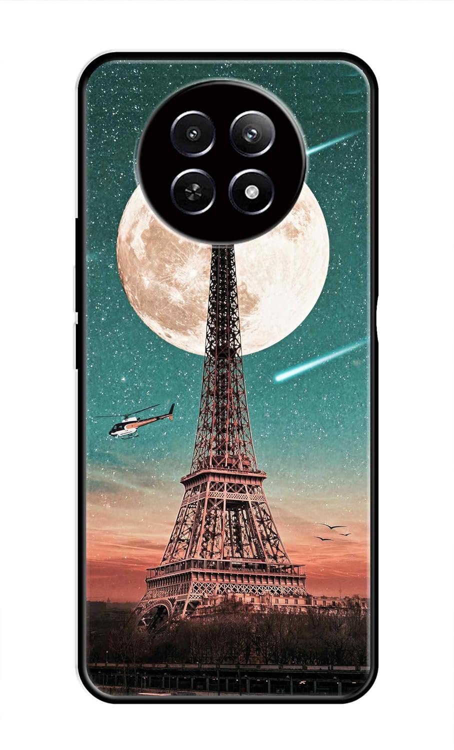 Metal TPU Printed Back Cover for Realme Narzo N65 5G realme NARZO N65 5G