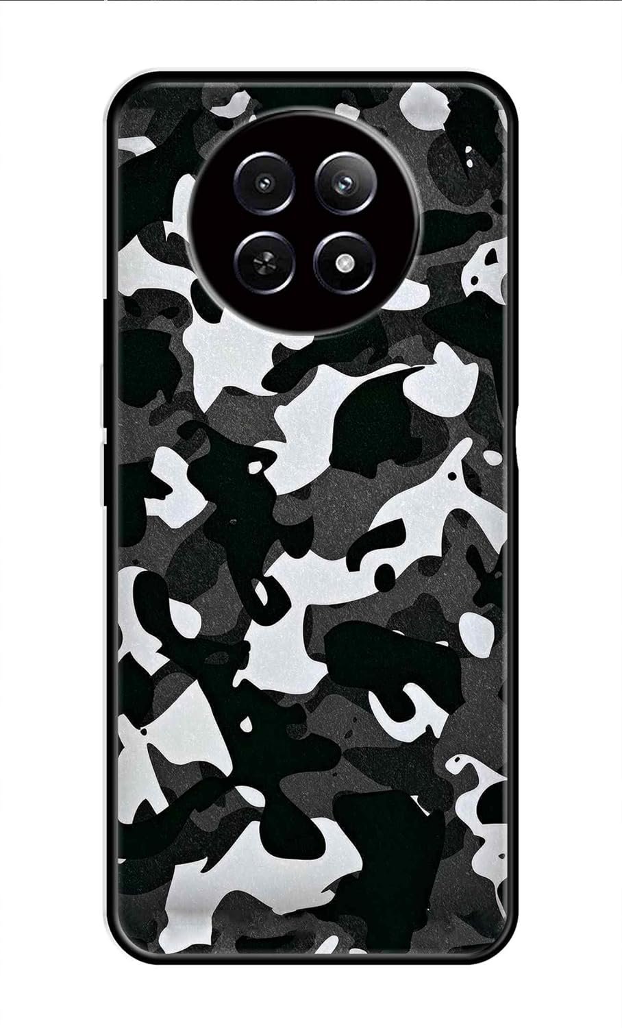 Metal TPU Printed Back Cover for Realme Narzo N65 5G realme NARZO N65 5G