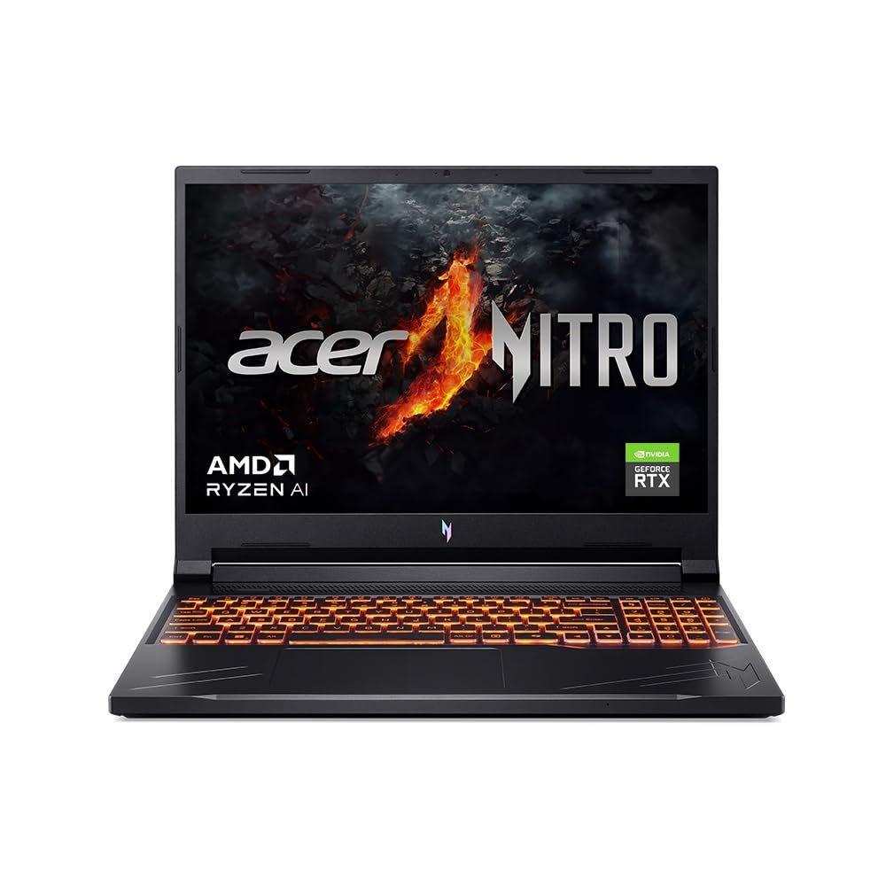 Acer Nitro V 16 AI-Powered Gaming Laptop AMD Ryzen 7-8845HS RTX 3050