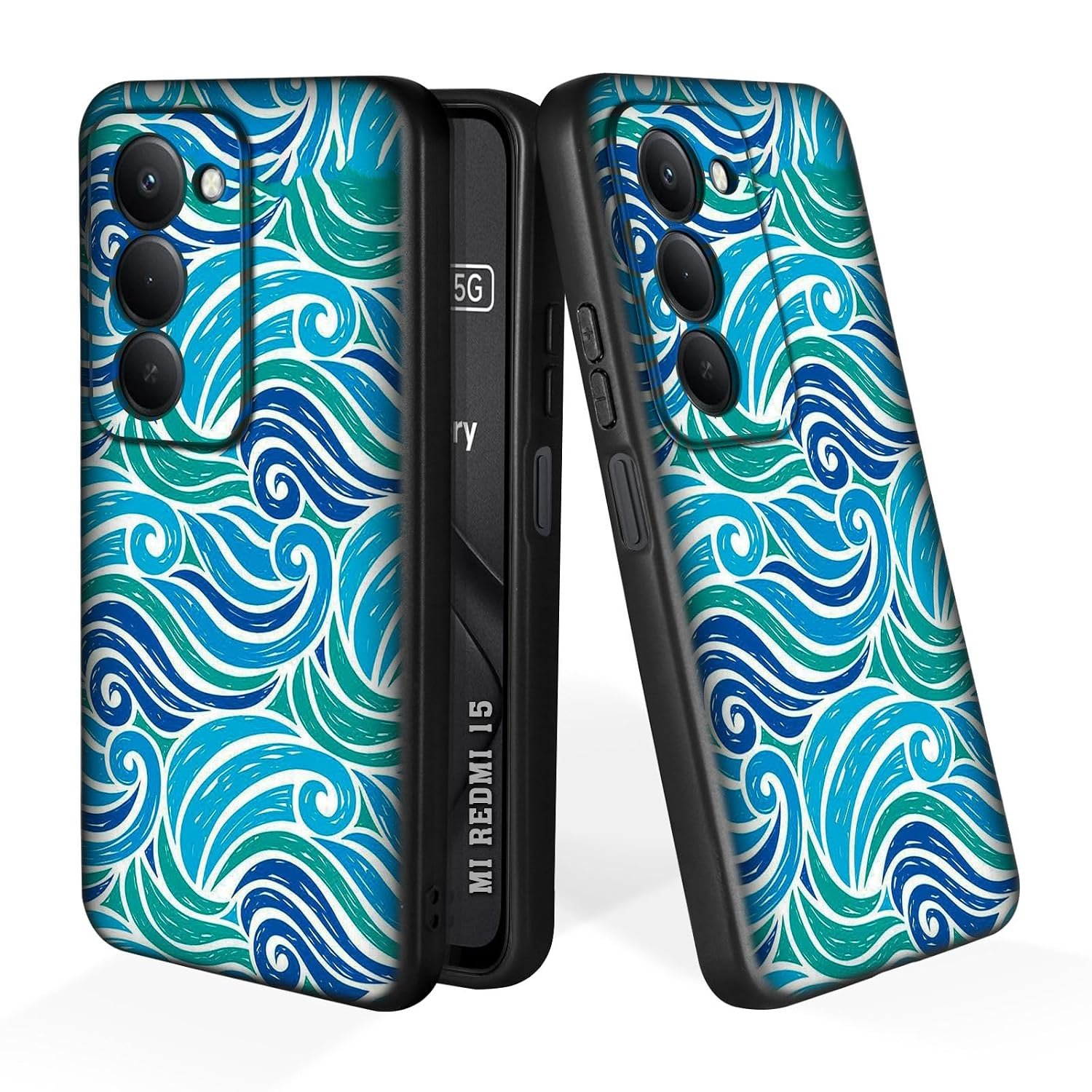 Soft Silicone Mobile Back Cover Compatible with Mi Redmi 15 Redmi 15 5G