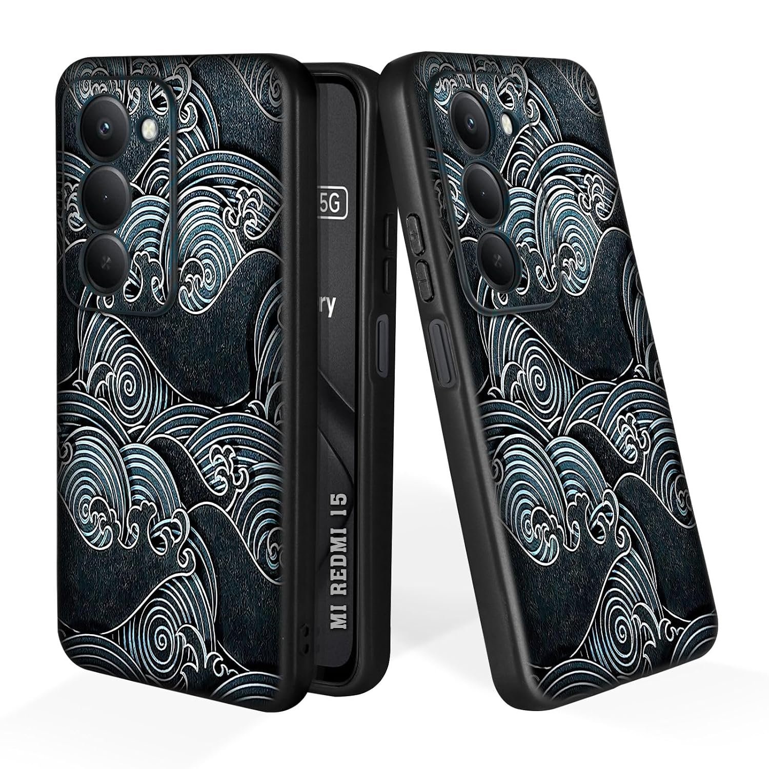 Soft Silicone Mobile Back Cover Compatible with Mi Redmi 15 Redmi 15 5G