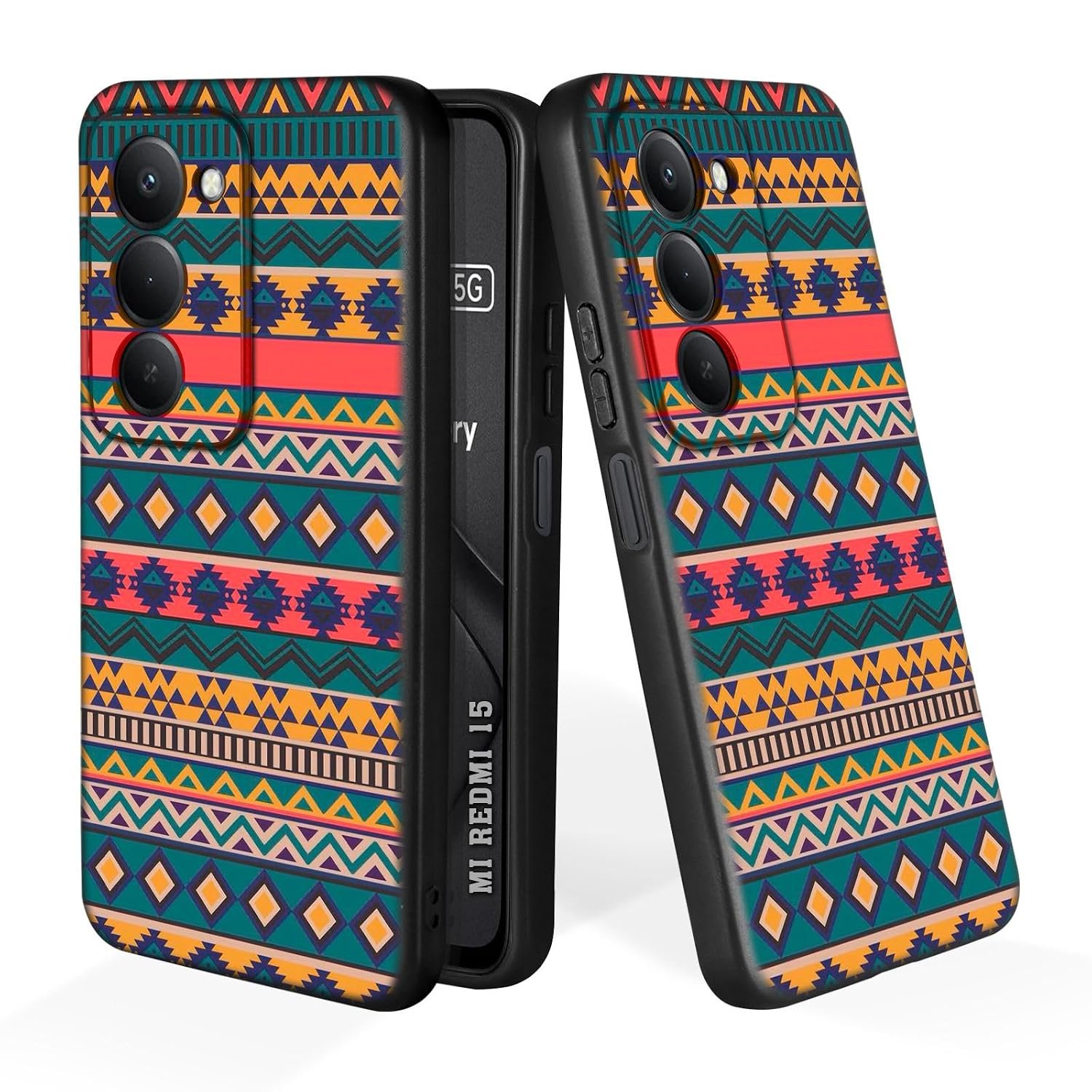 Soft Silicone Mobile Back Cover Compatible with Mi Redmi 15 Redmi 15 5G