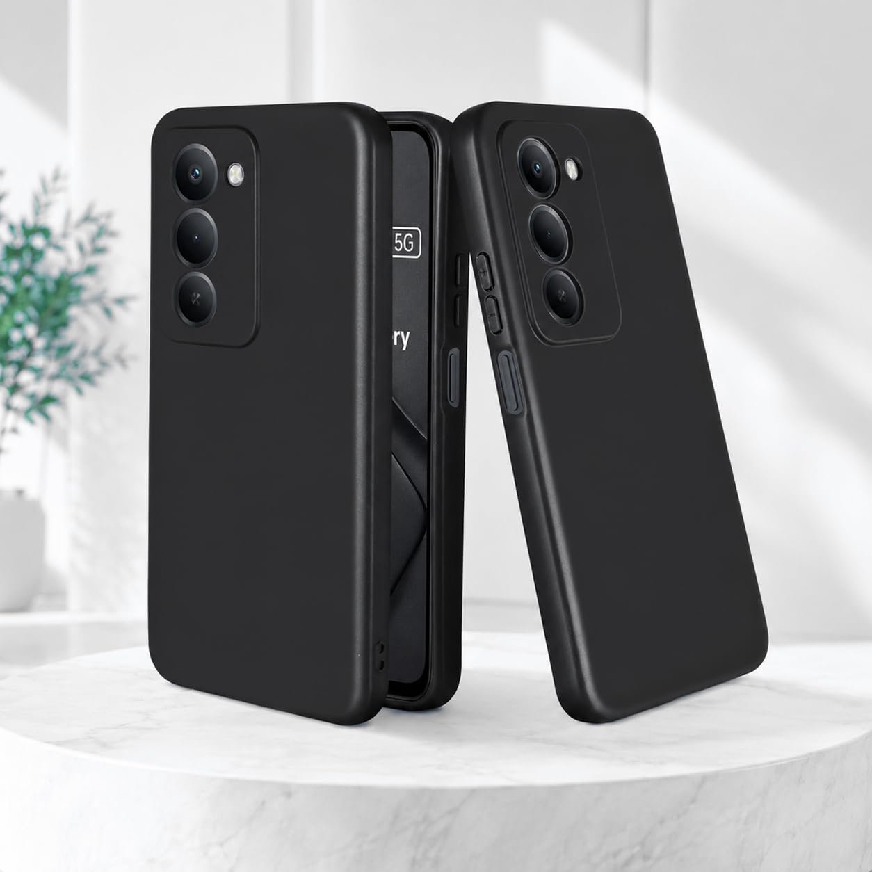 Soft Silicone Mobile Back Cover Compatible with Mi Redmi 15 Redmi 15 5G