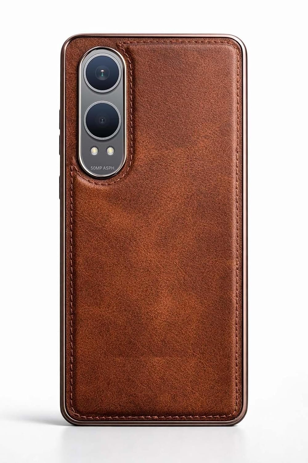 COVERBLACK CASE Chrome Leather Back Case | Bumper Case | OnePlus Nord CE4 Lite 5G