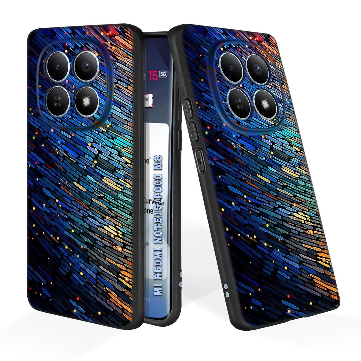Soft Silicone Mobile Back Cover Compatible with Mi Redmi Note Redmi 15 5G