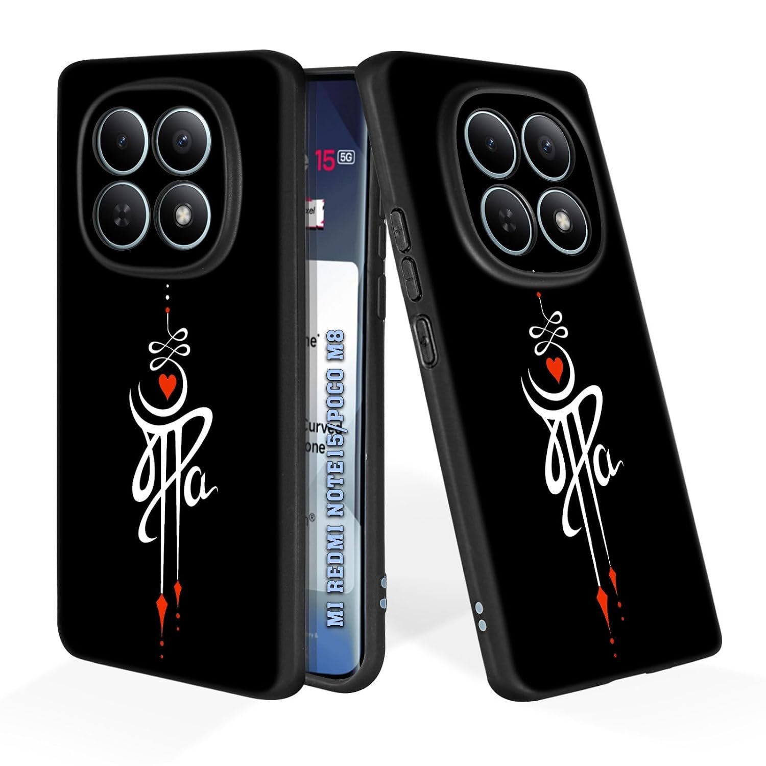 Soft Silicone Mobile Back Cover Compatible with Mi Redmi Note Redmi 15 5G