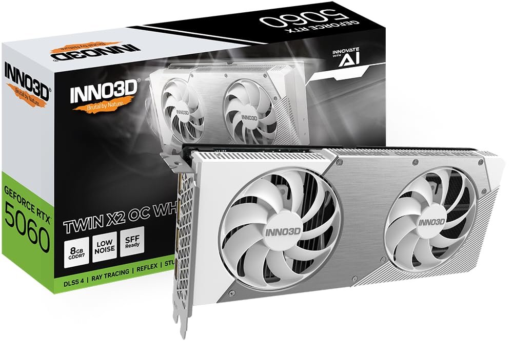 INNO3D NVIDIA GEFORCE RTX 5060 Twin X2 OC 8GB GDDR7 RTX 5070)