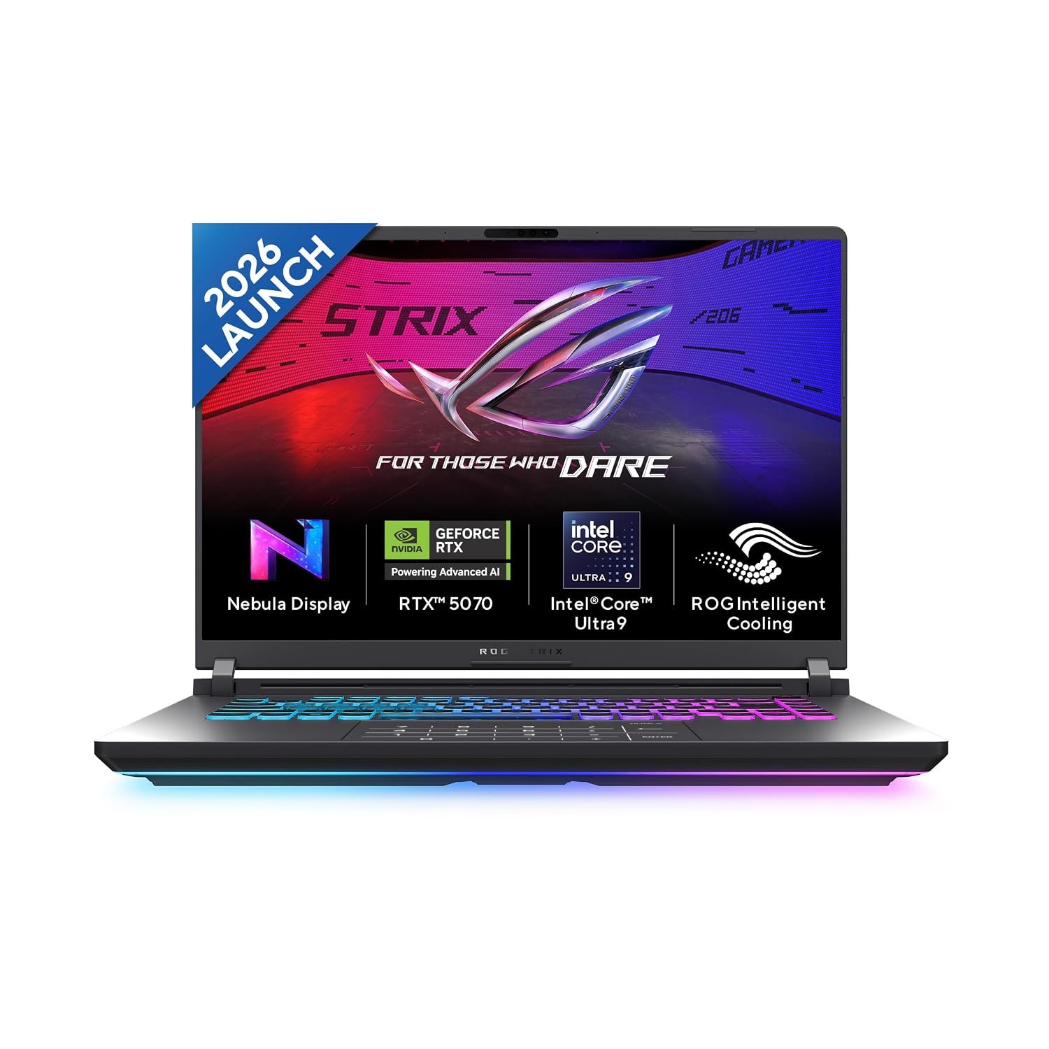 ASUS ROG Strix G16 (2026),Intel Core Ultra 9 290HX (Series RTX 5070)