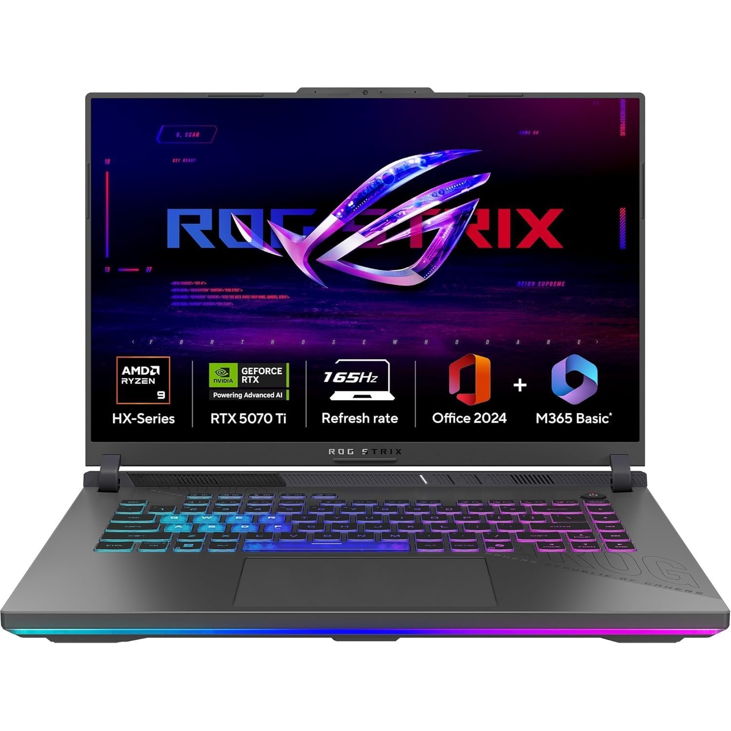 ASUS ROG Strix G16, AMD Ryzen 9 8940HX Gaming Laptop Acer Predator Helios Neo 16 AI (OLED