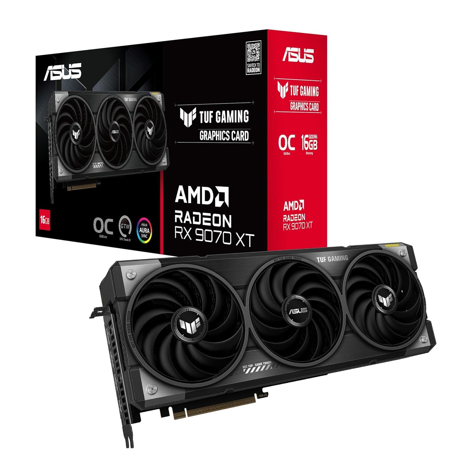 ASUS TUF Gaming Radeon™ RX 9070 XT OC Edition 16GB RTX 5070)