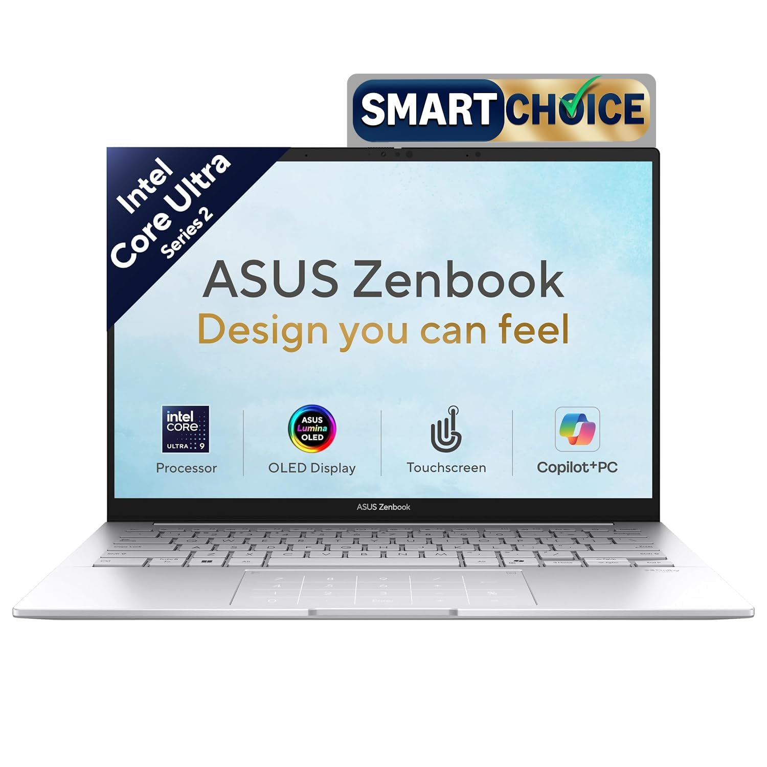 ASUS Zenbook 14 (2026),Smartchoice,Intel Core Ultra 9 285H,32GB RAM,1TB SSD,OLED,Touchscreen,14"(35.5 ASUS Zenbook 14 OLED (AMD Ryzen