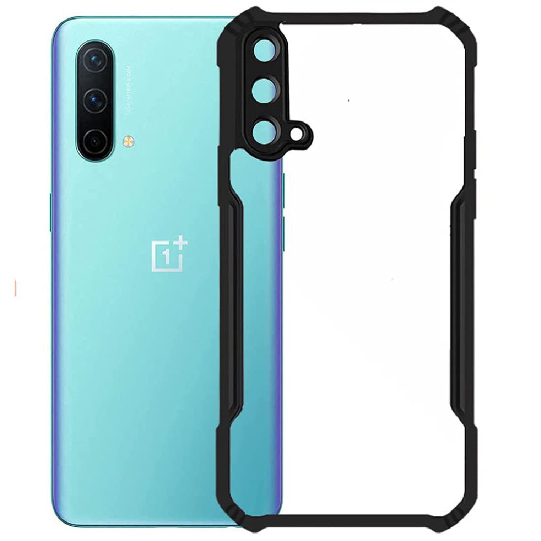 Amazon Brand - Solimo Mobile Cover (Soft & Flexible Shockproof OnePlus Nord 5