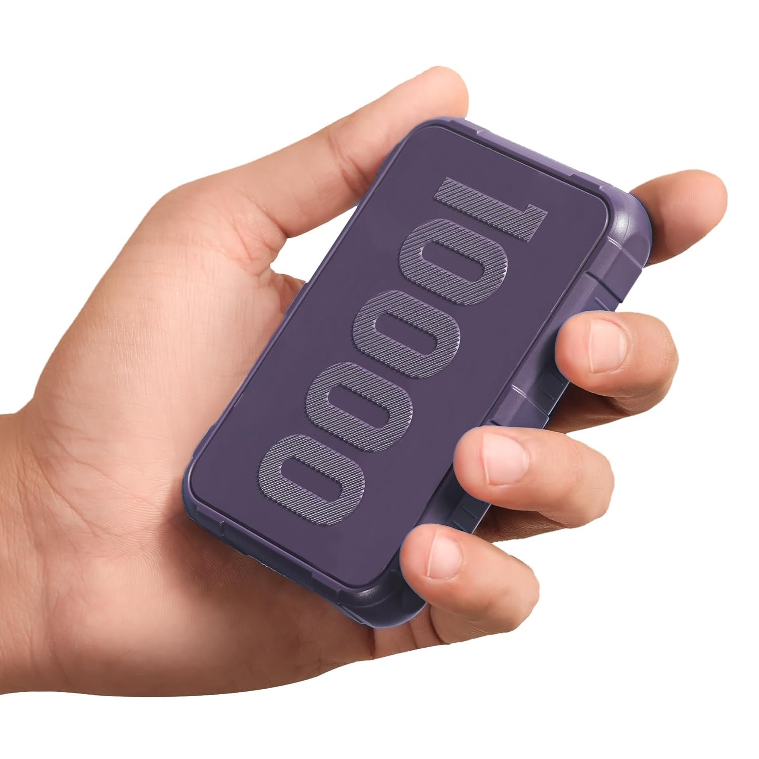 Ambrane 10000mAh Power Bank, Rugged & Slim, 22.5W Fast Charging, Ambrane MagSafe Wireless Power Bank