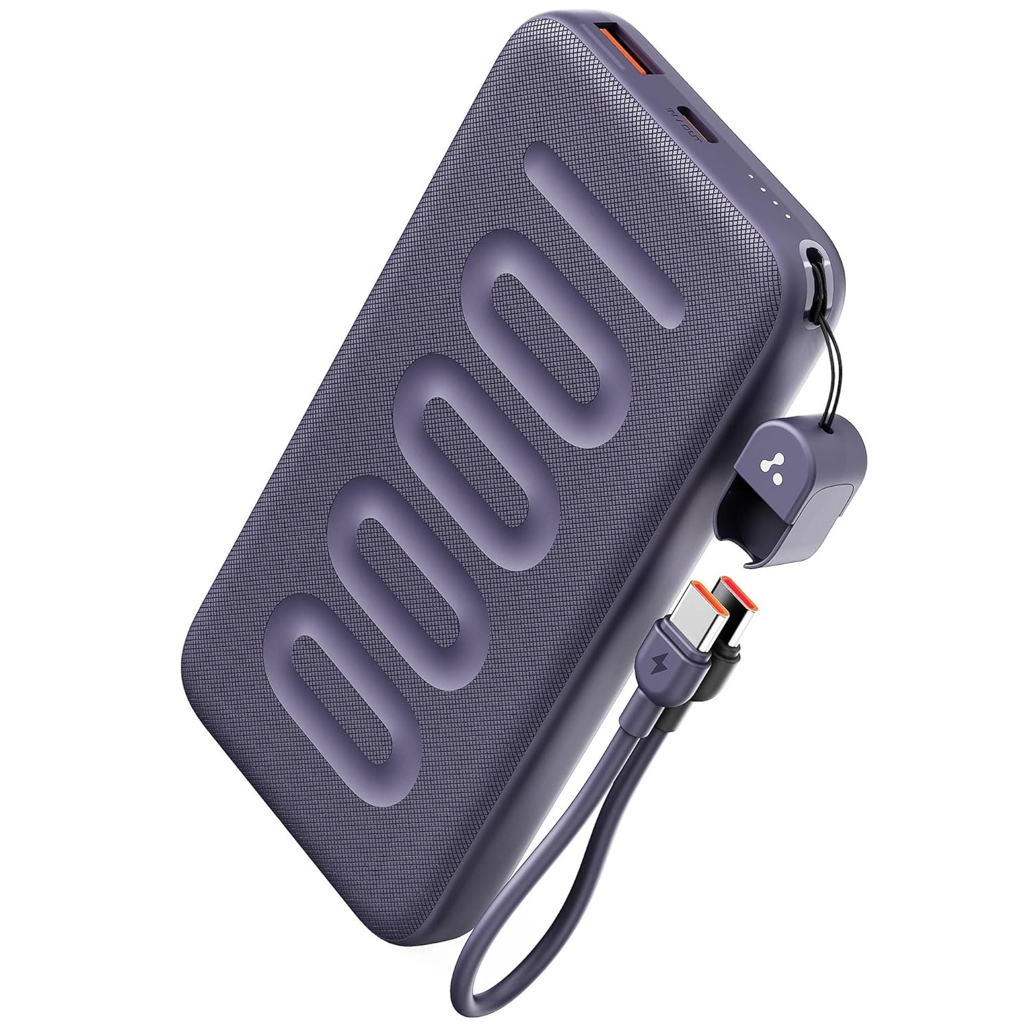 Ambrane 10000mAh Slim & Compact Powerbank with in-Build Type C Ambrane MagSafe Wireless Power Bank