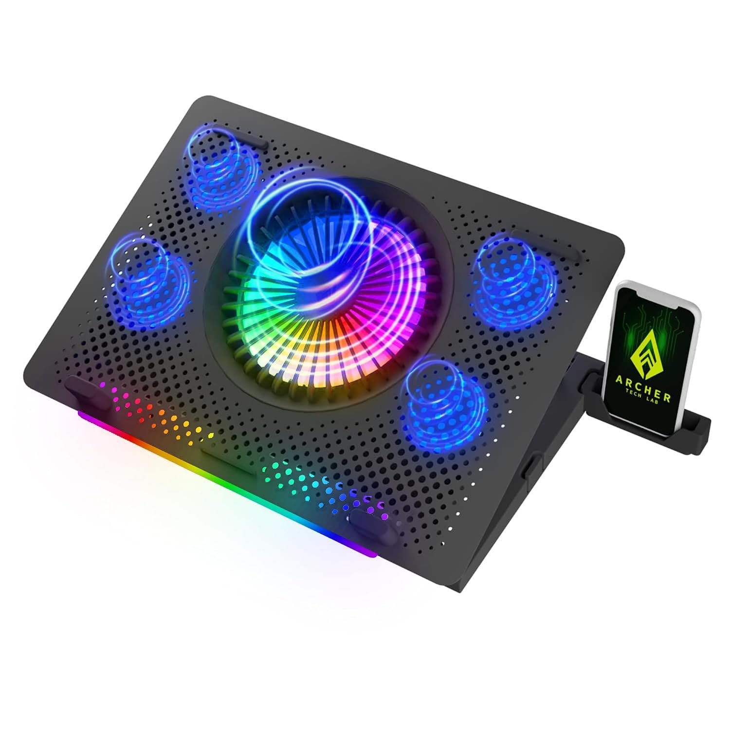 Archer Tech Lab Cooling Pad Stand for Gaming Laptop with Lenovo LOQ gaming laptop (RTX 50-Series)