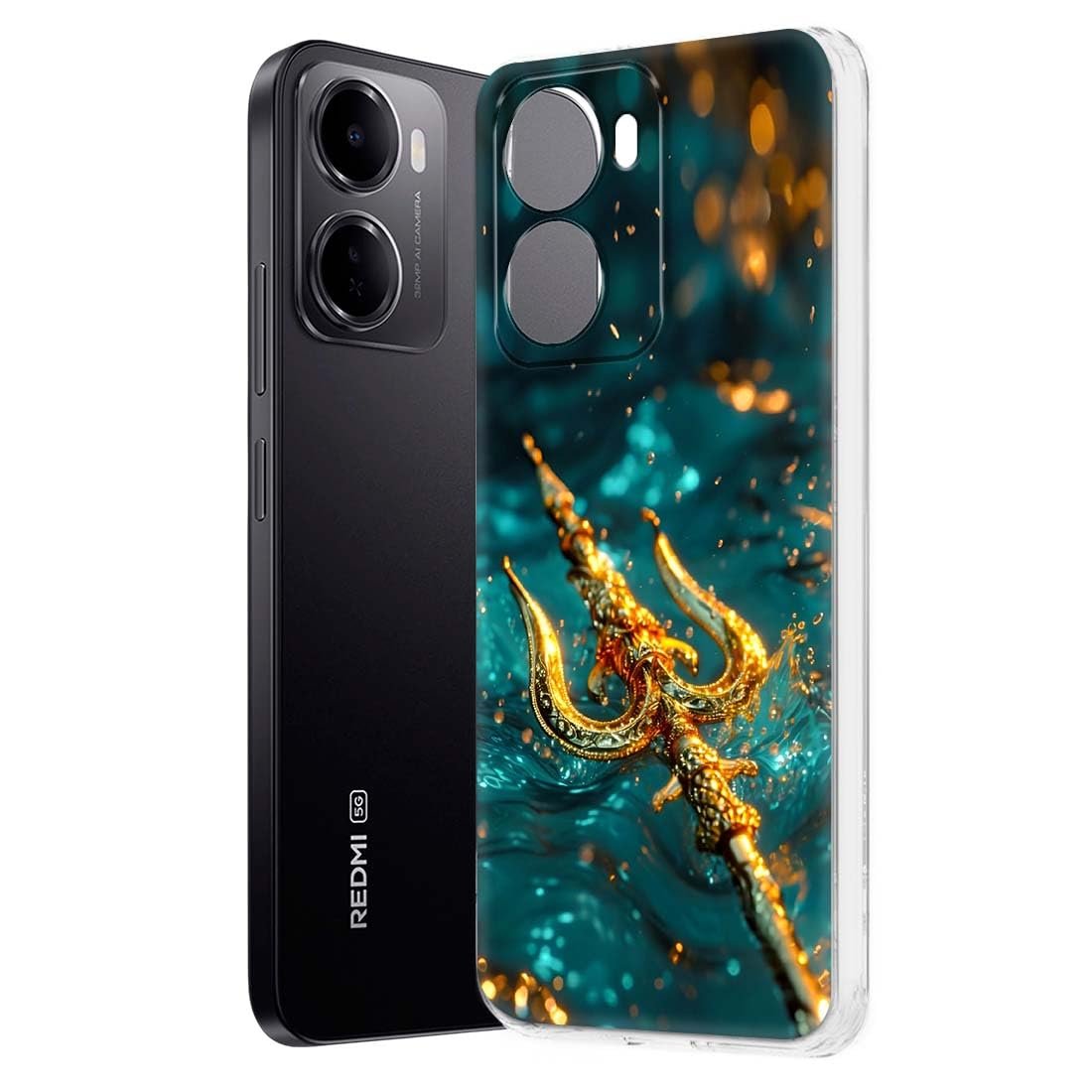 Designer Printed Soft Silicone Back Case Cover for Redmi 15A Redmi 15 5G