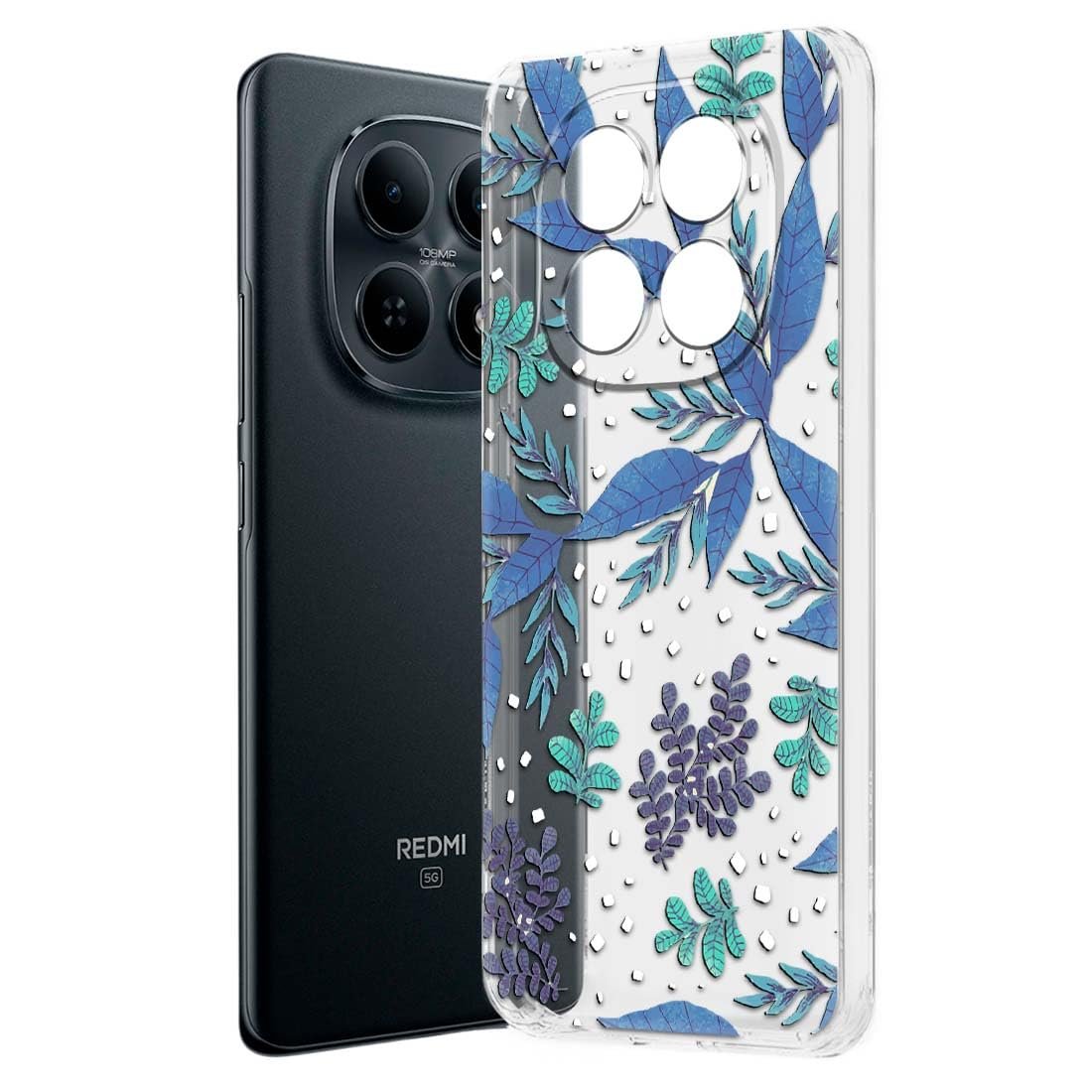 Fashionury Designer Printed Back Cover for Redmi Note 15 5G Redmi 15 5G