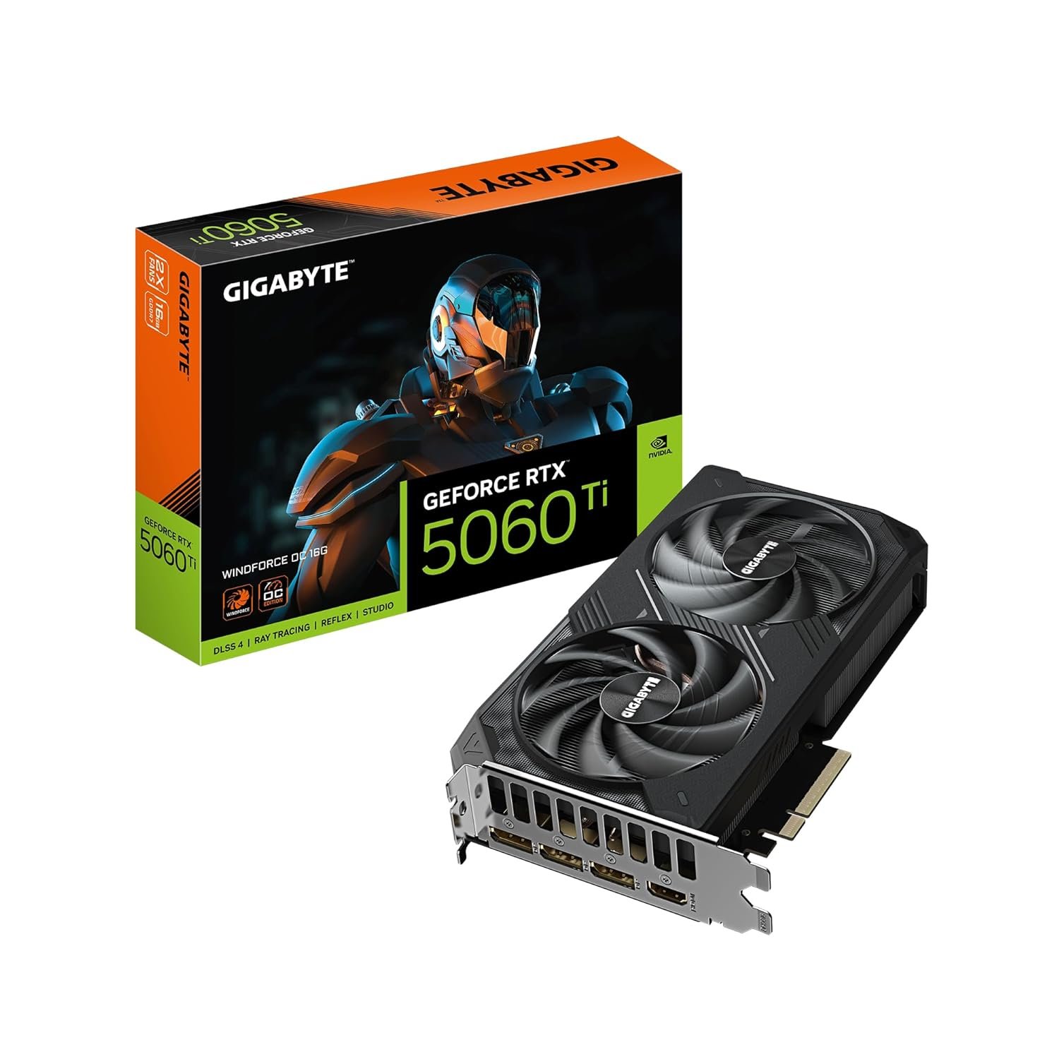 GIGABYTE GV-N506TWF2OC-16GD | GeForce RTX 5060 Ti WINDFORCE 2X OC RTX 5070)