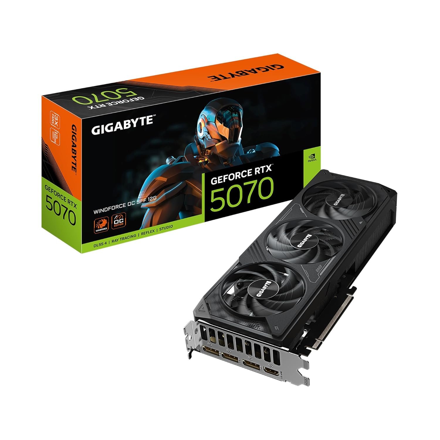 GIGABYTE GeForce RTX 5070 WINDFORCE OC SFF 12G Graphics Card, RTX 5070)
