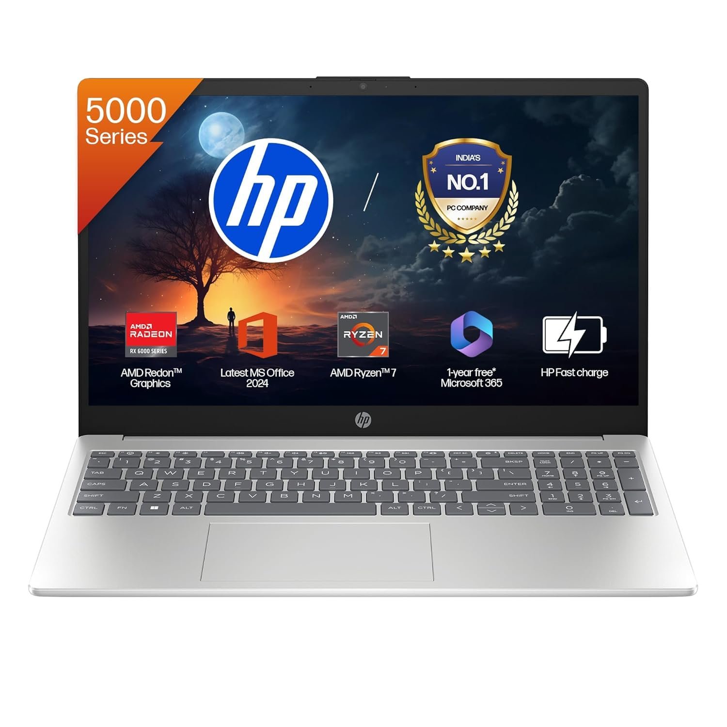 HP 15, AMD Ryzen 7 5825U, 16GB DDR4, 512GB SSD, HP 255 G9 Ryzen 5 5625U (16GB