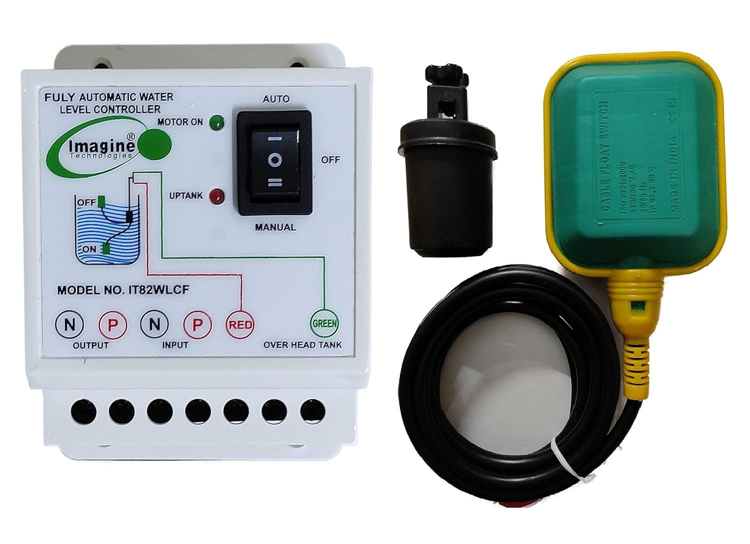 Imagine Technologies Fully Automatic Water Level Controller and Indicator with AI-powered)