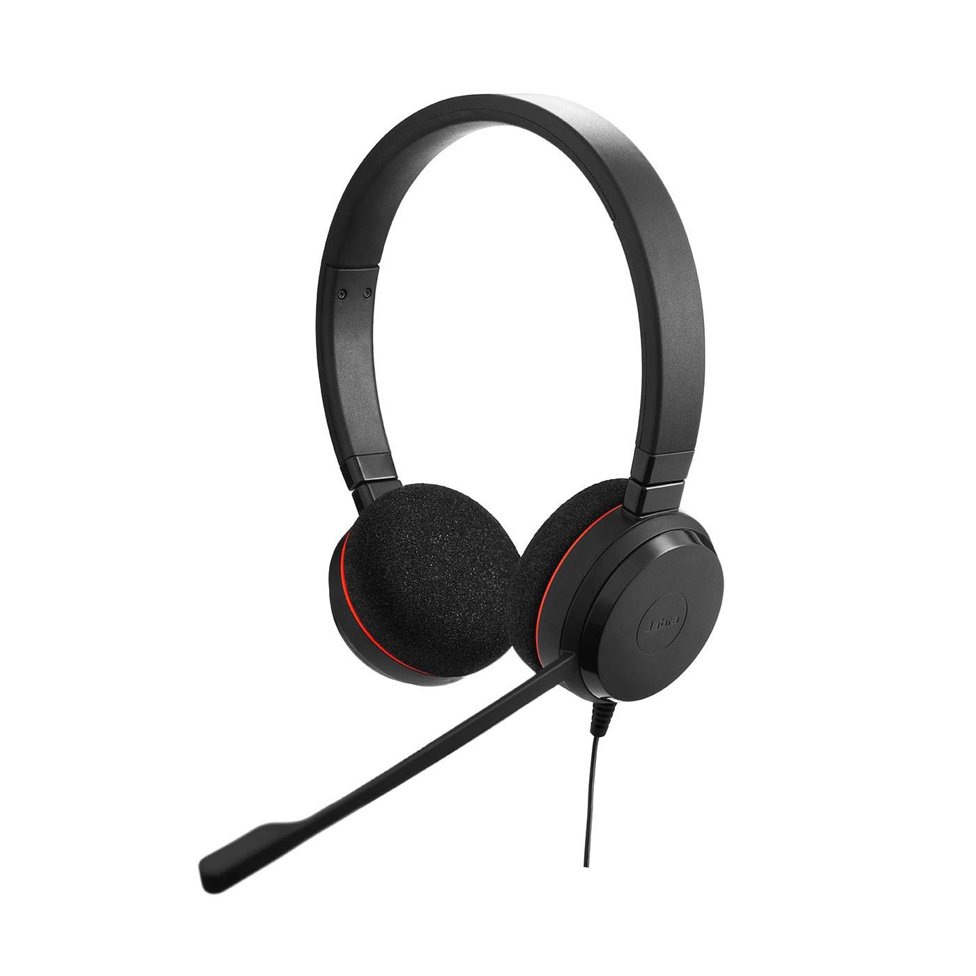 Jabra Evolve 20 Ms Stereo in Ear, Wired, Black, Pack Apple EarPods (USB-C)