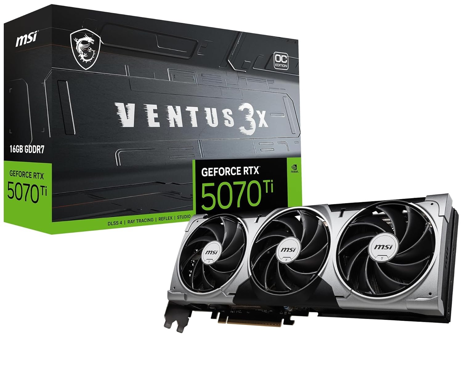 MSI Gaming pci_e RTX 5070 Ti 16G Ventus 3X OC RTX 5070)