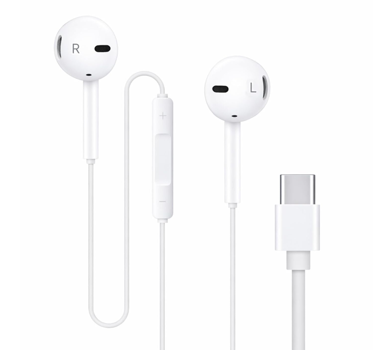 Original USB-C Wired Earphones for iPhone 15 Pro & 15 Apple EarPods (USB-C)