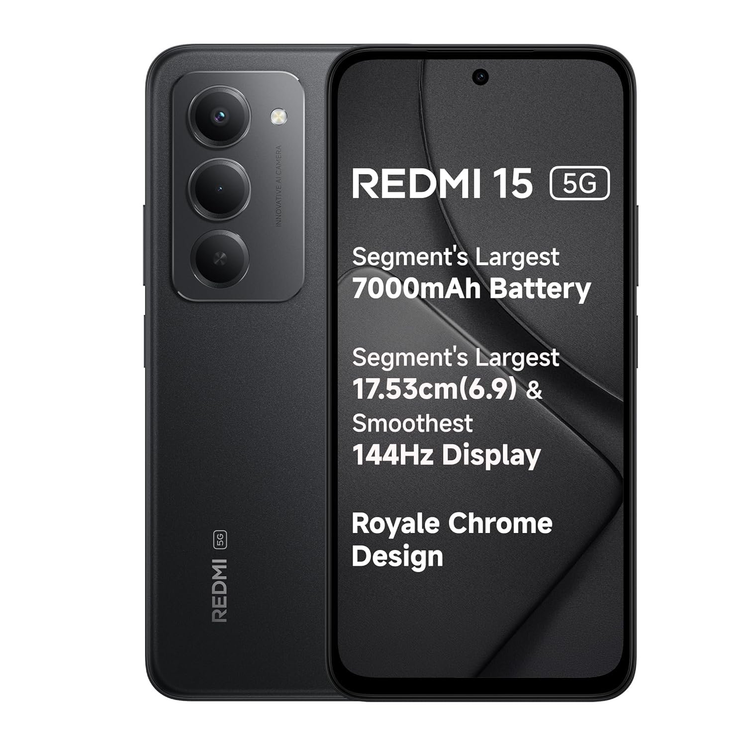 Redmi 15 5G Midnight Black 8GB + 128GB | Segment's OnePlus Nord CE 5