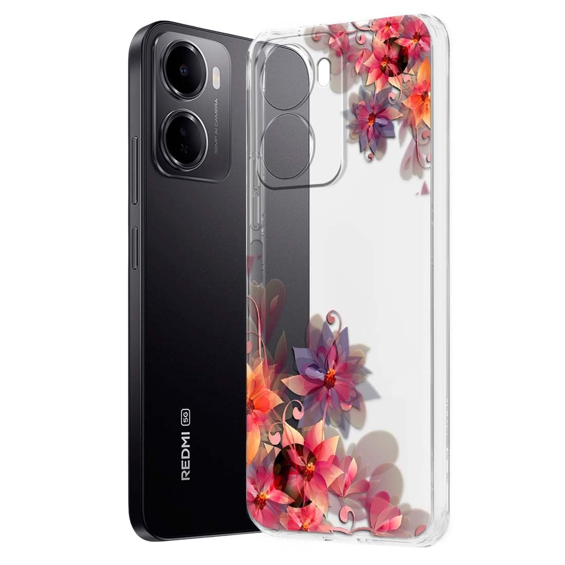 Soft Silicon Slimfit Back Cover for Redmi 15A 5G, Stylish Redmi 15 5G