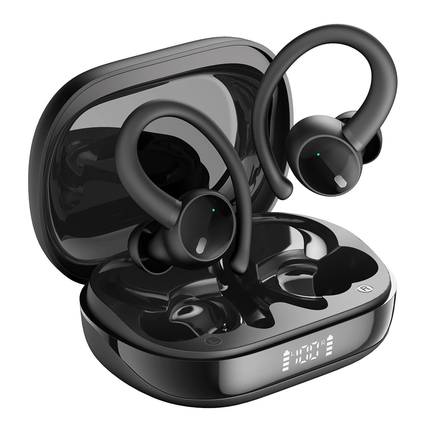 TAGRY Wireless Earbud Bluetooth 5.3 Over-Ear Sport Touch Control Hi-Fi boAt Airdopes 91 Prime