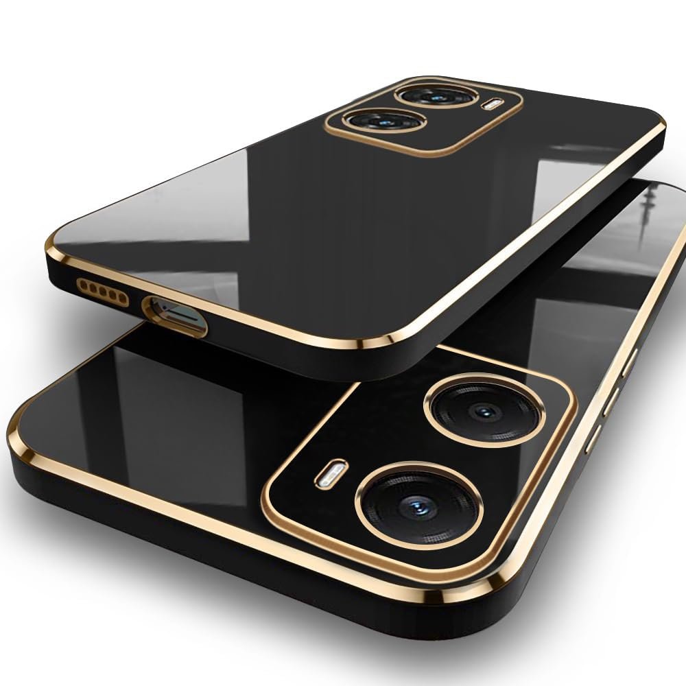 TheGiftKart Luxurious Golden-Plated Back Cover Case for Mi Redmi 15A Redmi 15 5G