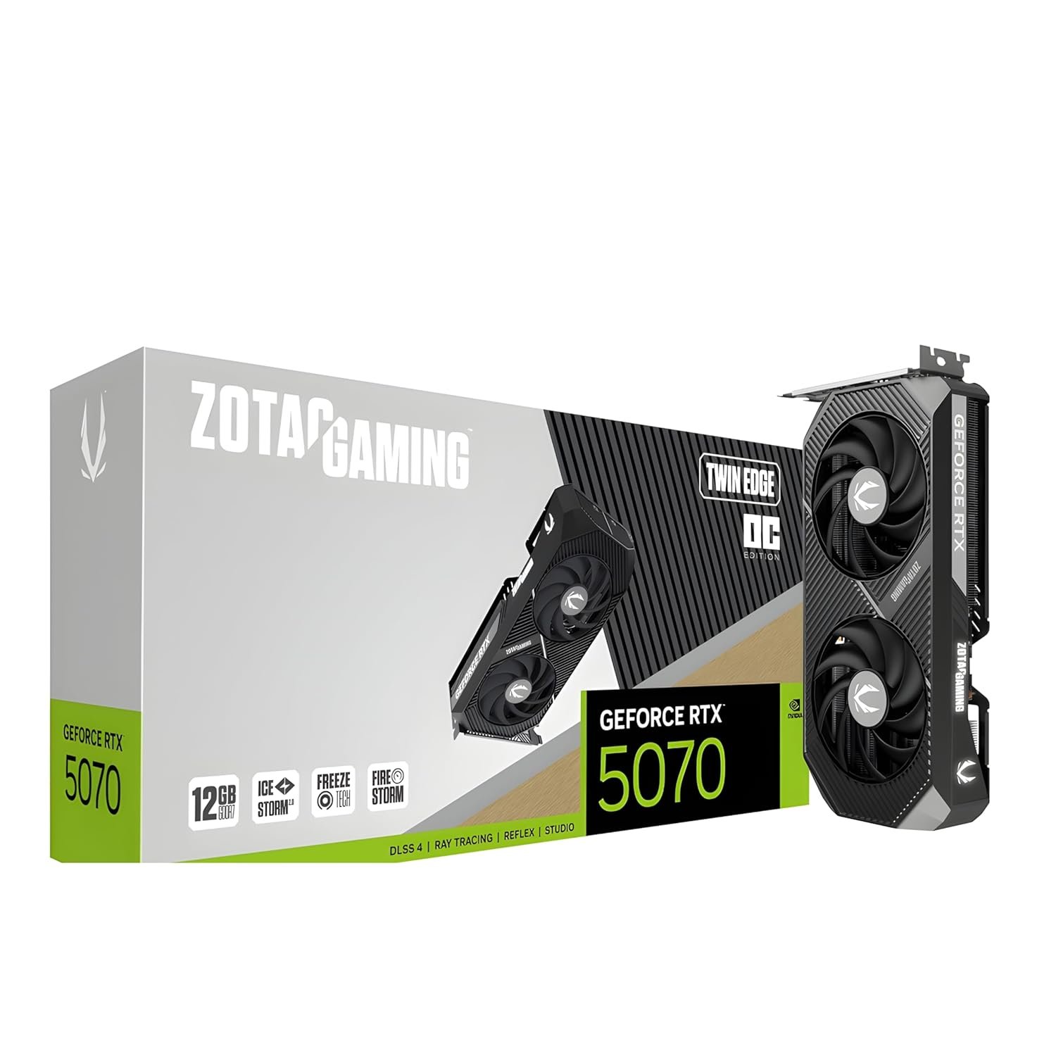 ZOTAC Gaming GeForce RTX 5070 Twin Edge OC Graphics Card RTX 5070)