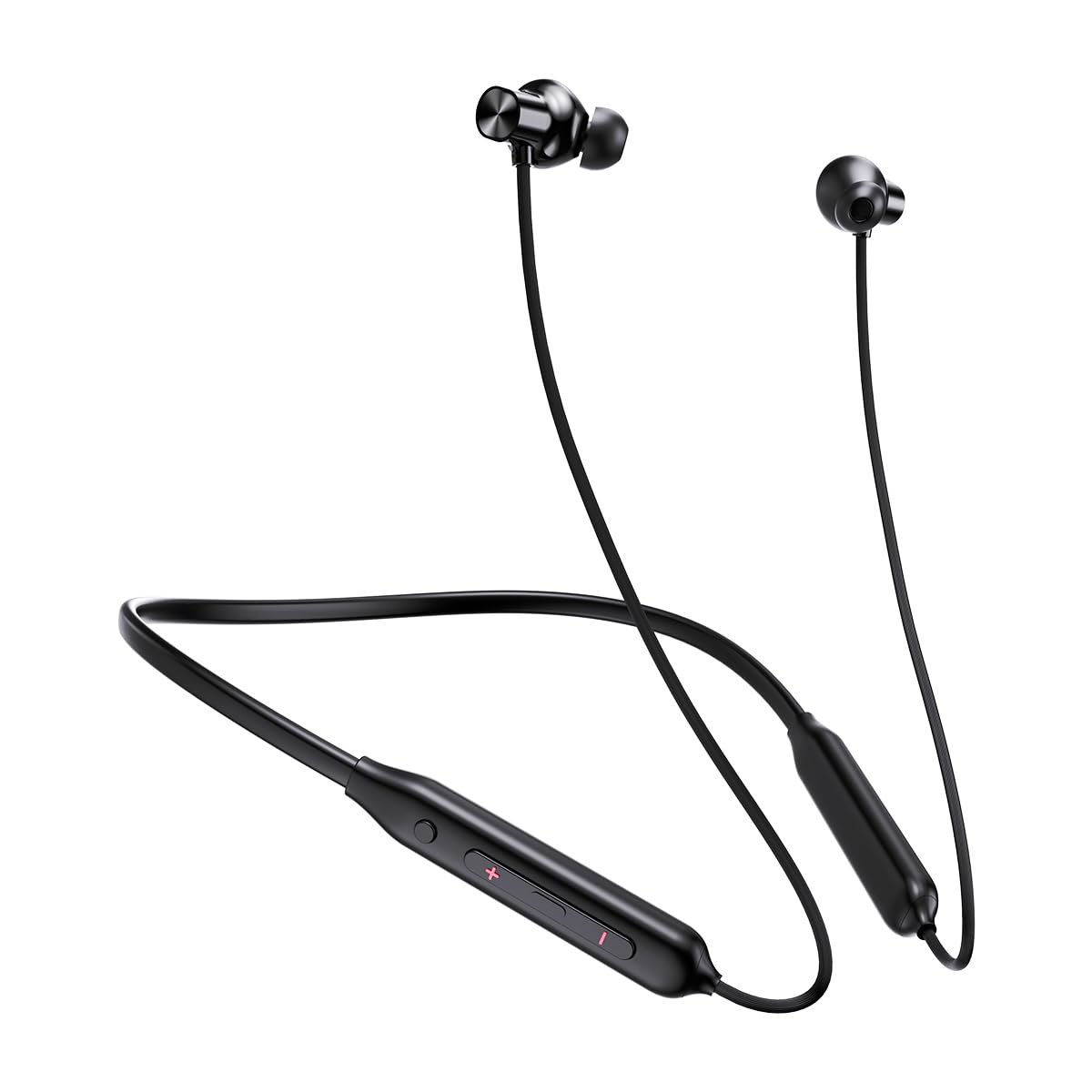 pTron Tangent Rush w/ 50Hrs Playtime, Pristine Sound, Dual-Device Pairing, boAt Airdopes 91 Prime