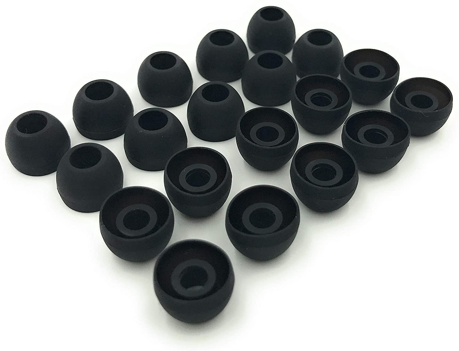 TKM Premium Replacement Silicone Rubber Earbuds Tips Compatible for JBL JBL C100SI