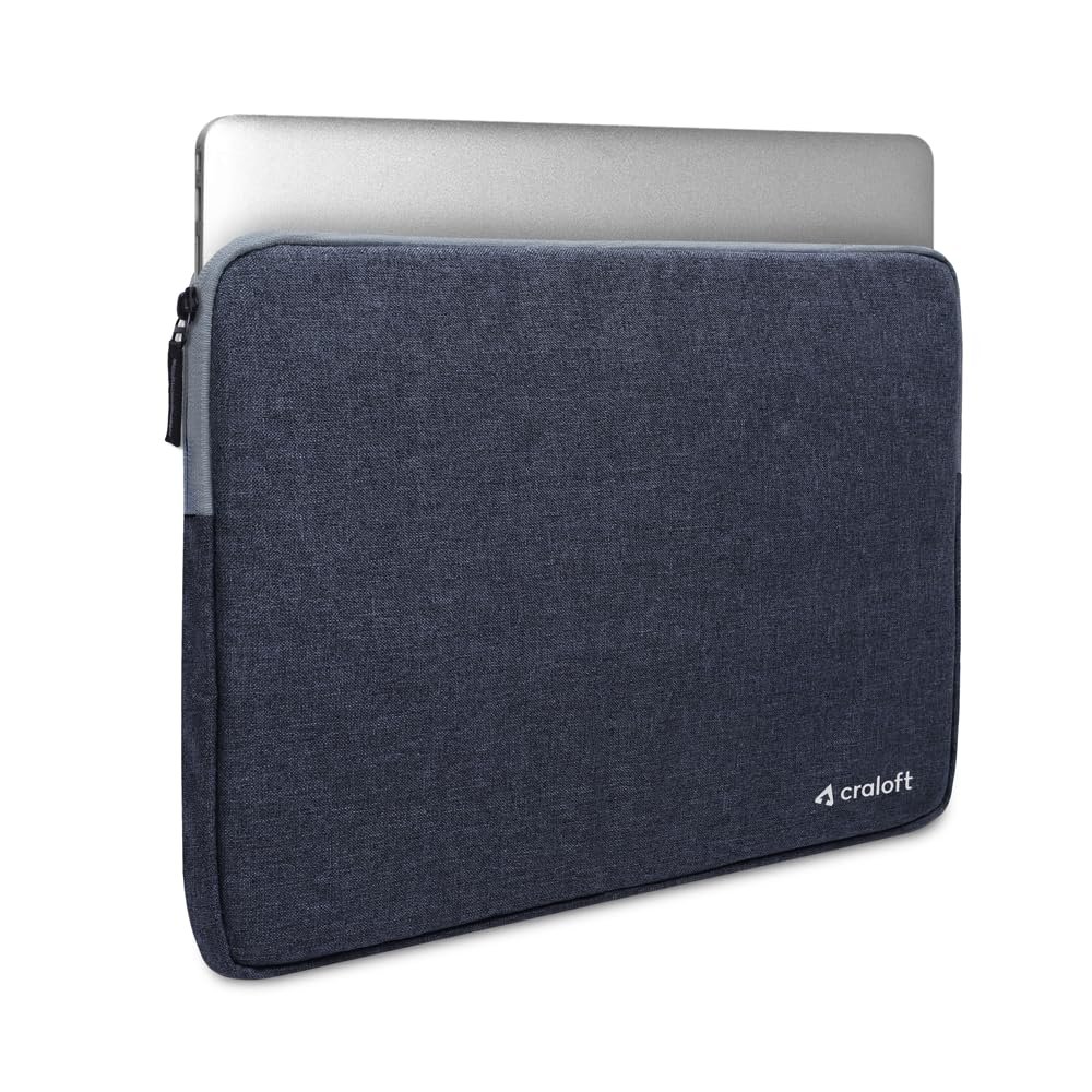 Craloft 14 Inch Laptop Sleeve Cover Bag – Water-Resistant Case Dell 14 Plus / 14 2-in-1 Plus / 16 Plus (AMD Ryzen AI 300 Series)