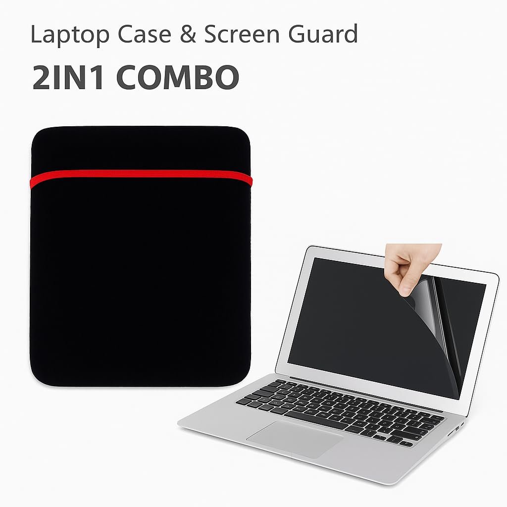GANIX 2 in 1 Combo Laptop Screen Guard 14 inch Dell 14 Plus / 14 2-in-1 Plus / 16 Plus (AMD Ryzen AI 300 Series)