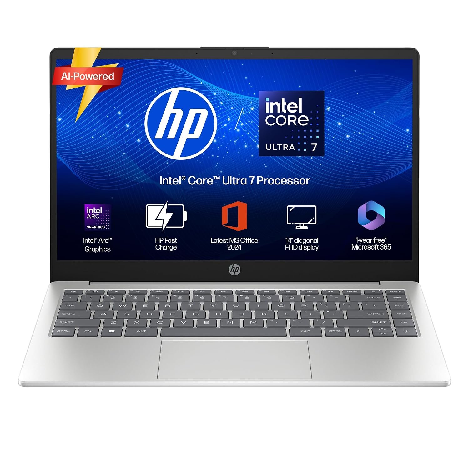 HP 14, Intel Celeron Laptop HP Pavilion Plus 14 AI-enhanced Laptop