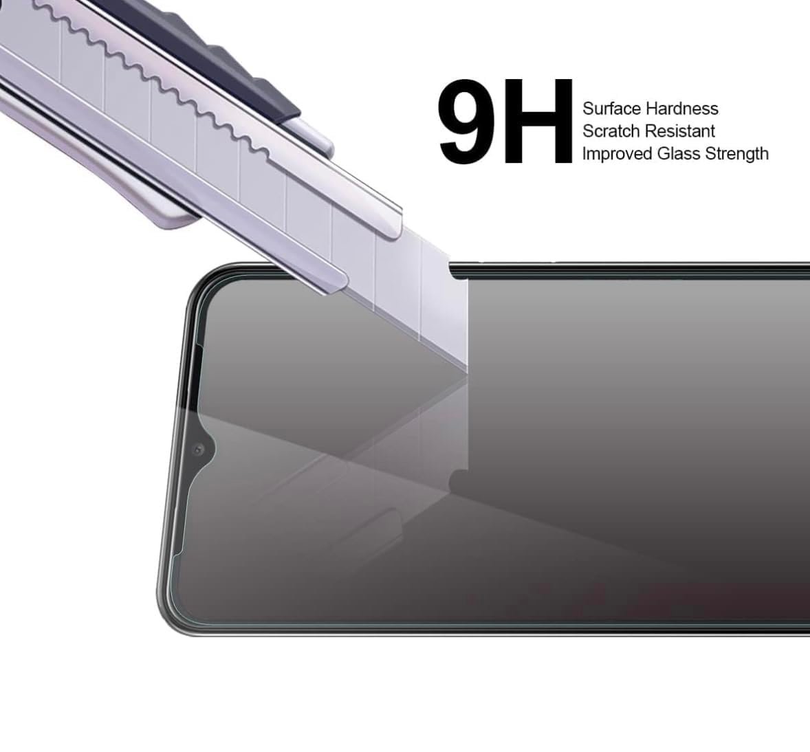 YMHML Premium Tempered Glass Screen Protector Compatible For Samsung Galaxy Samsung Galaxy M05